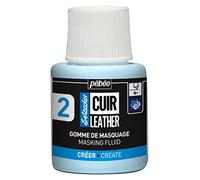 Pébéo - Setacolor Pelle - Gomma per mascherare per pelle -Ausiliario per pelle e similpelle -Personalizzazione di borse, cesti e scarpe da ginnastica -Resistenza a graffi, pieghe e sfregamenti -110 ml