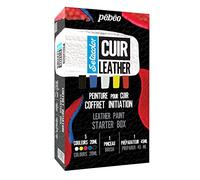 Pébéo Setacolor Leather – Kit vernici per pelle 5 colori e ausiliari