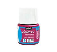 PEBEO - Colore per Stoffa Setacolor Opaco, flacone da 45 ml, Colore: Rosso Orientale