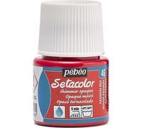 Pébéo Setacolor Vernice per tessuti 46 Passion Red 45 ml 1 pz