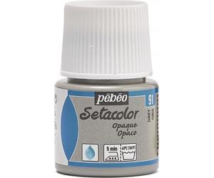 Pébéo Setacolor Vernice per tessuti 91 Gray 45 ml 1 pz