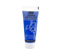 PEBEO Studio Acrylics Fine, 831-014, Vernice acrilica, Imitazione blu cobalto opaco, 100 ml