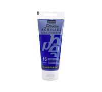 PEBEO Studio Acrylics Fine, 831-015, Vernice acrilica, Blu oltremare scuro, 100 ml
