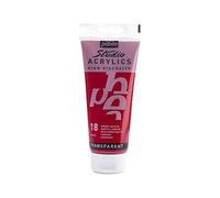 PEBEO Studio Acrylics Fine, 831-018, Vernice acrilica, Carmine Nafta, 100 ml