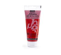 PEBEO Studio Acrylics Fine, 831-020, Vernice acrilica, Quinacridone scarlatto, 100 ml