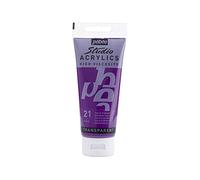 PEBEO Studio Acrylics Fine, 831-021, Vernice acrilica, Viola orientale, 100 ml