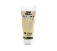 PEBEO Studio Acrylics Fine, 831-024, Vernice acrilica, Imitazione del giallo di Napoli, 100 ml