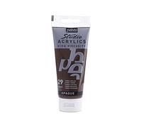 PEBEO Studio Acrylics Fine, 831-029, Vernice acrilica, Umbero bruciato, 100 ml