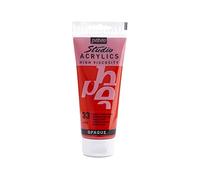 PEBEO Studio Acrylics Fine, 831-033, Vernice acrilica, Imitazione del rosso di cadmio, 100 ml (Confezione da 1)