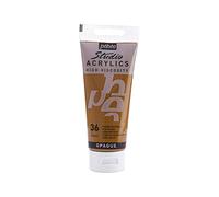 PEBEO Studio Acrylics Fine, 831-036, Vernice acrilica, Terra di Siena naturale, 100 ml