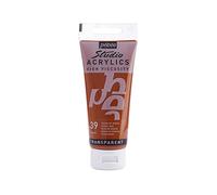 PEBEO Studio Acrylics Fine, 831-039, Vernice acrilica, Rosso Venezia, 100 ml