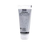 PEBEO Studio Acrylics Fine, 831-046, Vernice acrilica, Grigio neutro, 100 ml (Confezione da 1)