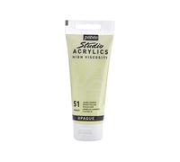 PEBEO Studio Acrylics Fine, 831-051, Vernice acrilica, Giallo chiaro, 100 ml