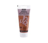 PEBEO Studio Acrylics Fine, 832-355, Vernice acrilica, Rame, 100 ml