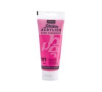 PEBEO Studio Acrylics Fine, 832-371, Vernice acrilica, Rosa fluorescente, 100 ml (Confezione da 1)