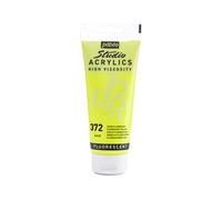 PEBEO Studio Acrylics Fine, 832-372, Vernice acrilica, Giallo fluorescente, 100 ml (Confezione da 1)