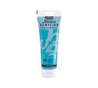 Pébéo - Studio Acrylics Fine Acrylic - Vernice acrilica Blu - Blu Turchese, 250 ml