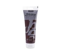 PEBEO, Studio - Colore Acrilico da 250 ml, Colore: Ocra Rossa - NUOVO