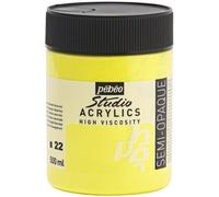 Pébéo Studio Fine Colori acrilici Lemon Cadmium Yellow Hue 500 ml 1 pz