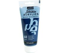 Pébéo Studio Fine Colori acrilici Payne's Grey 500 ml 1 pz