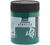 Pébéo Studio Fine Colori acrilici Phthalocyanine Emerald 500 ml 1 pz