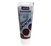 Pébéo - Studio Gouache 100 ml - Pittura Gouache Professionale, Colore a Guazzo, Tempere per Gouache Paint dai Colori Opachi e Pigmentati - Ombra Bruciata - 100 ml