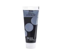 Pébéo - Studio Gouache 220 ml - Pittura Gouache Professionale, Colore a Guazzo, Tempere per Gouache Paint dai Colori Opachi e Pigmentati - Nero D'Avorio - 220 ml