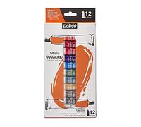 PEBEO - Studio Gouache - Set di pittura a guazzo di alta qualità per artisti professionisti e dilettanti - 12 tubi da 12 ml