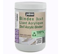 Pébéo Studio Green - Legante acrilico Bindex 3 in 1, 945 ml