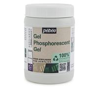Pebeo Studio Verde Phosphorescent Bagliore Nel Buio Pittura Acrilica Gel 225ml