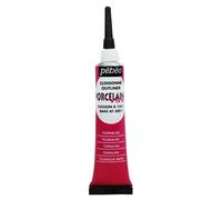 PEBEO - Tubetti di Colore Adatti per Riparare la Porcellana, 6 Colori Disponibili, 20 ml, Colore: Rosso tormalina