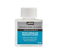 Pébéo - Vernice per Quadri Opaca 75 ml - Vernice per Pittura a Olio Opaca - Vernice Quadri Opaca per Proteggere Le tue creazioni - Pittura a Olio Pébéo - Flacone 75 ml