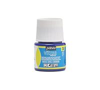 PEBEO Pébéo-Vitrea 160 Placca, Azzurro, 45 ml (Confezione da 1), 45 unità