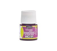 PEBEO - Vernice Trasparente per Vetro Vitrea 160°C - Rosa Bengala - 45 ML