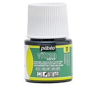 PEBEO - Vernice Trasparente per Vetro Vitrea 160°C - Verde Smeraldo - 45 ML