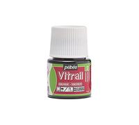 PEBEO Vitrail 050-012 - Vernice per Vetro Effetto Vetro, flacone da 45 ml, Colore: Cremisi