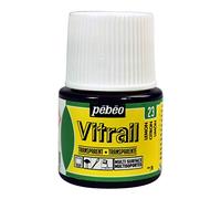 PEBEO Vitrail 050-023 - Vernice Effetto Vetro colorato, flacone da 45 ml, Limone, Colore: Limone