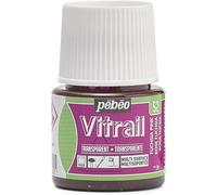 PEBEO VITRAIL - Pittura da 45 ml, colore: rosa fucsia