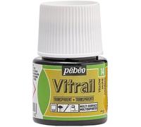 PEBEO Vitrail 050-014 - Vernice Effetto Vetro colorato, flacone da 45 ml, Colore: Giallo/Giallo
