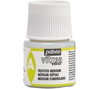 PEBEO - Vernice per Vetro Trasparente Vitrea 160°C - Smerigliato Medio - 45 ML