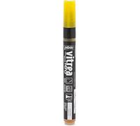 PEBEO Vitrea 160 - Pennarello per Pittura su Vetro, Lucido, Colore: Giallo