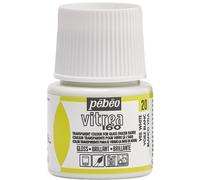 PEBEO - Vernice Trasparente per Vetro Vitrea 160°C - Bianco - 45 ML