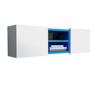 PEBFHSQW pensile Mensole A Parete, Libreria Sospesa E Mobiletto Portaoggetti Per Soggiorno E Camera Da Letto, Ingresso, Moderno Mobiletto Da Parete Con Sfondo TV, Salvaspazio(B,120 * 25 * 35cm)