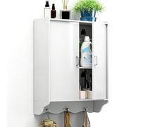 PEBFHSQW pensile Mobiletto Pensile Da Parete - Piccolo Organizer Multiuso Con Ripiani A Più Livelli Per Bagno, Toilette, Balcone E Soggiorno, Scaffale Salvaspazio.(70 * 55 * 20cm)