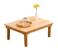 PEBFHSQW Tavolo Da Pranzo Pieghevole Da Finestra - Tavolo Quadrato Basso Per Piccoli Spazi, Scrivania Multifunzionale Portatile Per Casa E Ufficio(70 * 50 * 30cm)