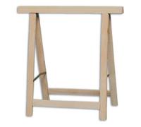 PEBSHOP CAVALLETTO Pieghevole in Legno di Abete L. 75 x H. 72 cm.