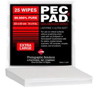 Pec Pastiglie Photographic Solutions Big Pad Lente Pulizia Panni 23cm x25