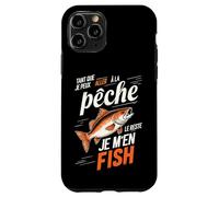 Peccato per il resto pesco pesce pescatore, umorismo peccatore Custodia per iPhone 11 Pro