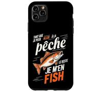 Peccato per il resto pesco pesce pescatore, umorismo peccatore Custodia per iPhone 11 Pro Max