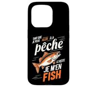 Peccato per il resto pesco pesce pescatore, umorismo peccatore Custodia per iPhone 15 Pro